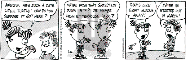 Heart of the City on Tuesday July 12, 2016 Comic Strip