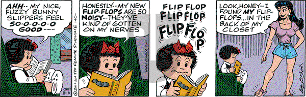 Nancy on Thursday July 8, 2010 Comic Strip