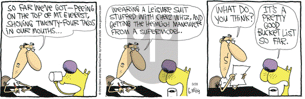 The Duplex on Monday March 28, 2016 Comic Strip