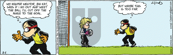 Cleats on Saturday March 1, 2003 Comic Strip