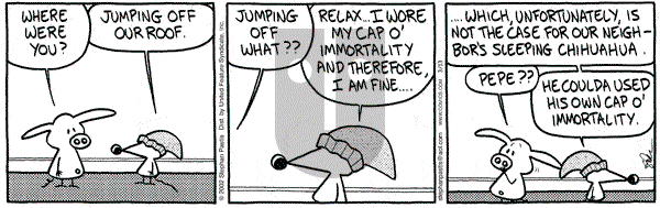 Pearls Before Swine - Wednesday March 13, 2002 Comic Strip