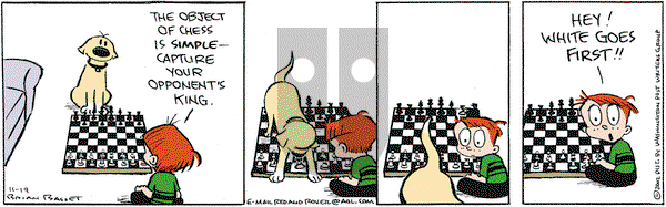 Red and Rover on Tuesday November 19, 2002 Comic Strip