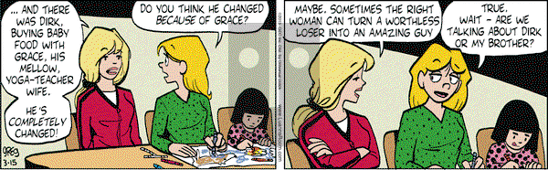 Luann on Friday March 15, 2013 Comic Strip