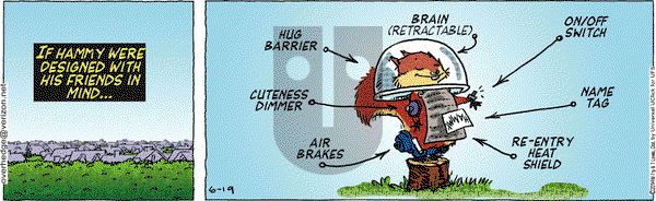 Over the Hedge on Thursday June 19, 2014 Comic Strip