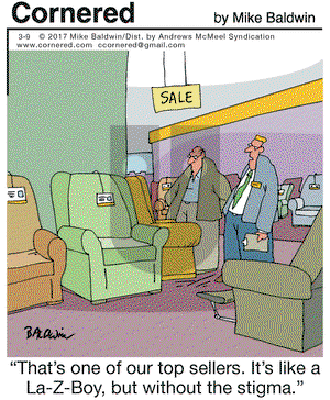 Cornered on Thursday March 9, 2017 Comic Strip