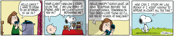 Peanuts on Thursday January 17, 2002 Comic Strip
