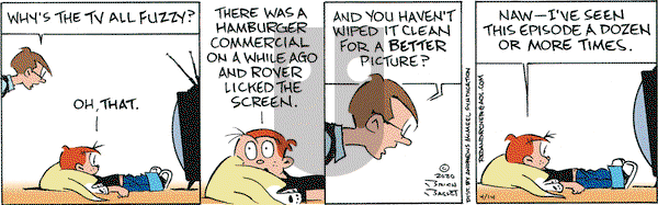 Red and Rover on Tuesday April 14, 2020 Comic Strip