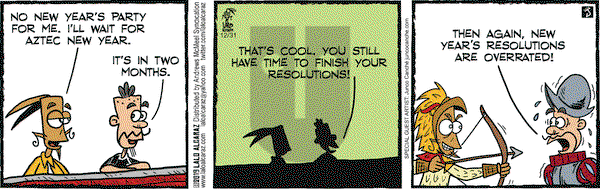La Cucaracha on Tuesday December 31, 2019 Comic Strip