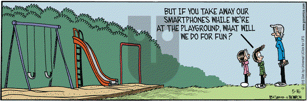 Grand Avenue on Saturday May 16, 2015 Comic Strip