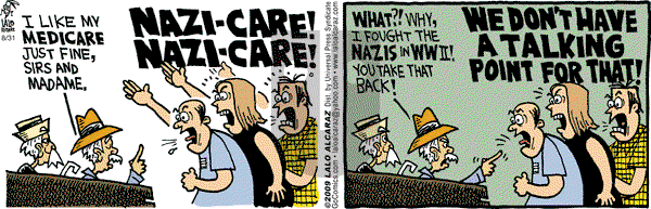 La Cucaracha on Monday August 31, 2009 Comic Strip