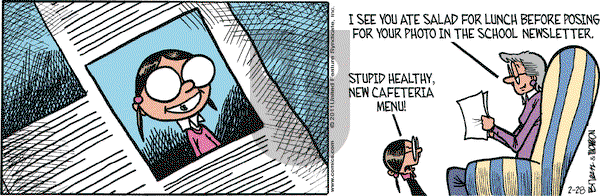 Grand Avenue on Monday February 28, 2011 Comic Strip