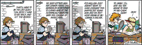 Doonesbury on Monday January 18, 2016 Comic Strip