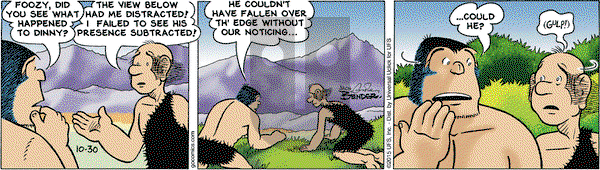 Alley Oop on Friday October 30, 2015 Comic Strip
