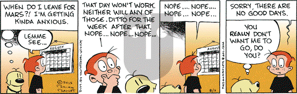 Red and Rover on Monday August 3, 2015 Comic Strip