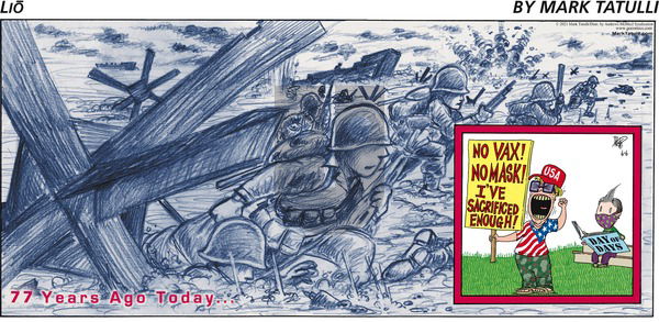 Lio on Sunday June 6, 2021 Comic Strip