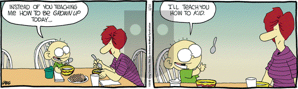The Buckets on Tuesday December 18, 2018 Comic Strip