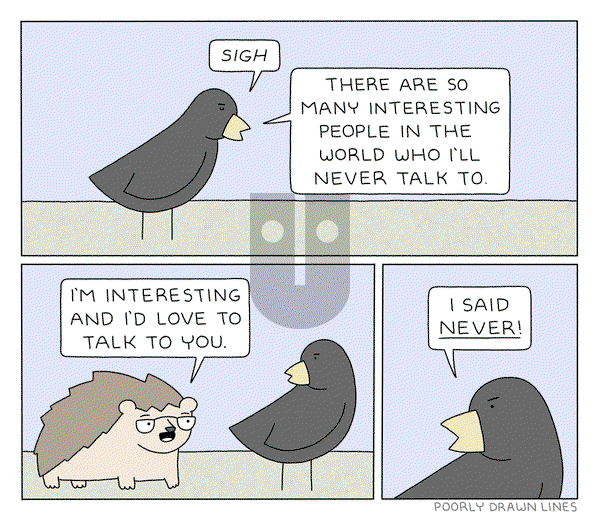 Poorly Drawn Lines on Tuesday October 1, 2024 Comic Strip