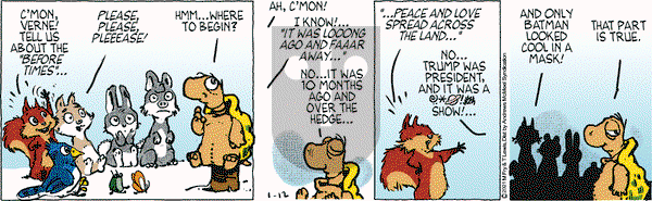 Over the Hedge on Tuesday January 12, 2021 Comic Strip