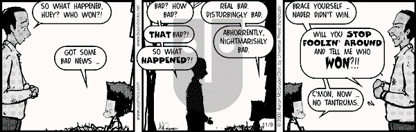 The Boondocks on Thursday June 12, 2008 Comic Strip