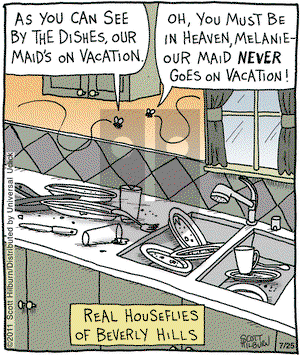 The Argyle Sweater on Monday July 25, 2011 Comic Strip