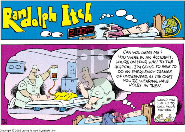 Randolph Itch, 2 a.m. - Sunday November 3, 2024 Comic Strip