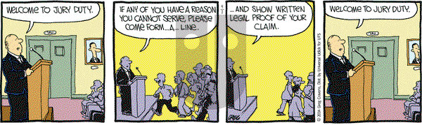 The Buckets on Tuesday April 1, 2014 Comic Strip
