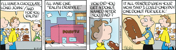 Drabble on Monday August 10, 2015 Comic Strip