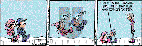 Grand Avenue on Thursday January 14, 2010 Comic Strip