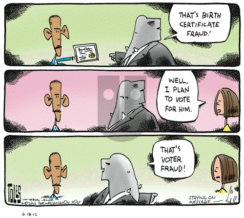 Tom Toles on Monday June 18, 2012 Comic Strip