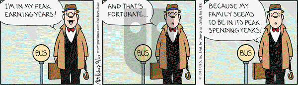 The Born Loser on Thursday August 20, 2015 Comic Strip