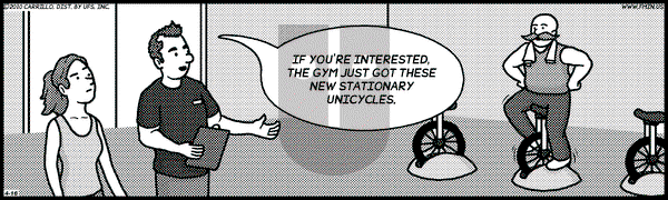 F Minus on Friday April 16, 2010 Comic Strip