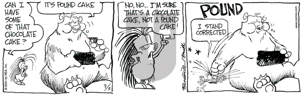 The Grizzwells on Monday September 3, 2001 Comic Strip