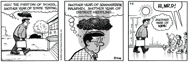 Grand Avenue on Monday September 8, 2003 Comic Strip