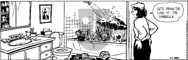 Calvin and Hobbes - Monday April 17, 1995 Comic Strip