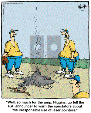 In the Bleachers on Friday June 4, 2010 Comic Strip