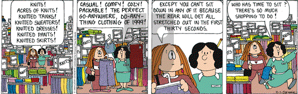 Cathy Classics on Saturday October 2, 1999 Comic Strip