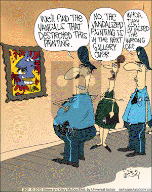 The Flying McCoys on Thursday March 21, 2013 Comic Strip