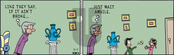 Grand Avenue on Saturday May 9, 2020 Comic Strip