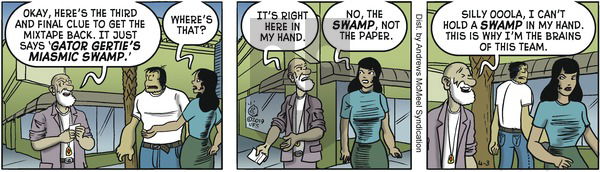 Alley Oop on Wednesday April 3, 2019 Comic Strip
