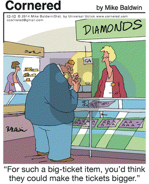 Cornered on Friday December 12, 2014 Comic Strip