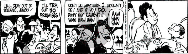 Rose is Rose on Friday December 11, 1992 Comic Strip