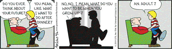 The Born Loser on Monday June 16, 2014 Comic Strip