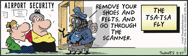 Frank and Ernest on Wednesday August 27, 2014 Comic Strip