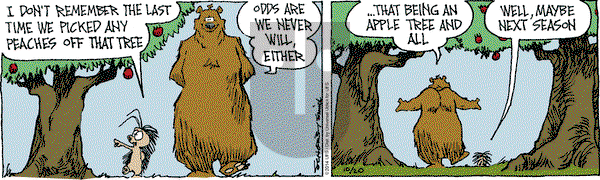 The Grizzwells on Monday October 20, 2014 Comic Strip