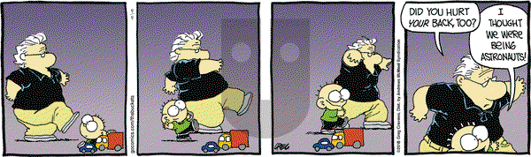The Buckets on Wednesday April 4, 2018 Comic Strip