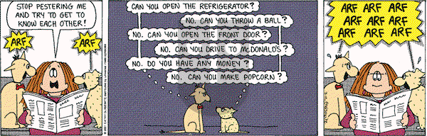 Cathy Classics on Monday March 12, 2001 Comic Strip
