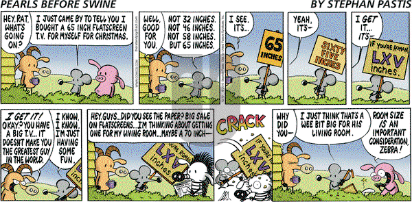 Pearls Before Swine on Sunday December 12, 2010 Comic Strip