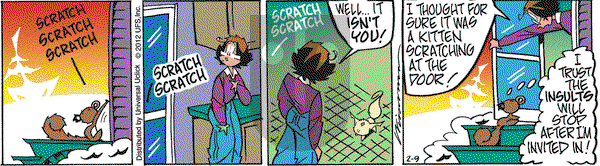 Rose is Rose - Thursday February 9, 2012 Comic Strip