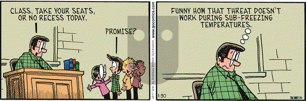 Grand Avenue on Monday January 30, 2017 Comic Strip