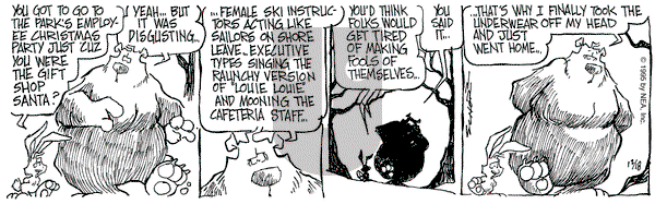 The Grizzwells on Monday December 18, 1995 Comic Strip
